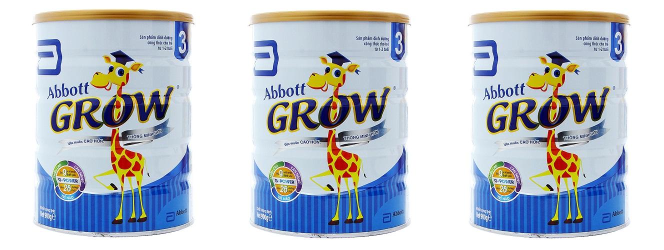 Sữa Abbott Grow 3 - 900g (1-2 tuổi)