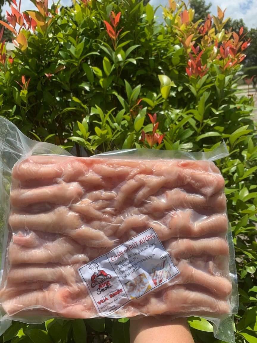 CHÂN GÀ RÚT XƯƠNG TƯƠI , CHÂN GÀ RÚT XƯƠNG Ủ MUỐI HOA TIÊU VUA KHÓI