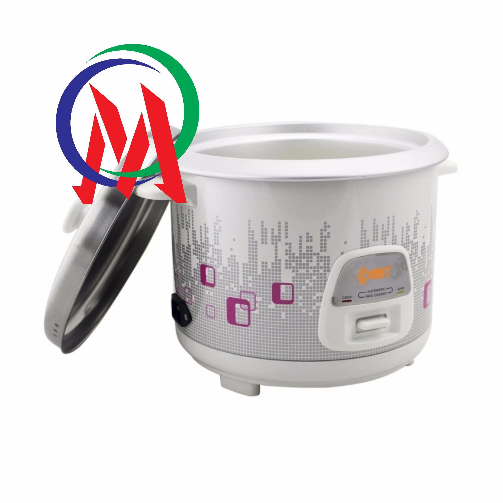 [HCM][GIÁ SIÊU RẺ] Nồi cơm điện Comet 1.8lít CM8019 nắp rời