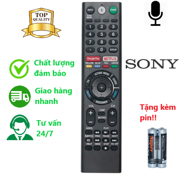 Bảng giá ( Hàng chính hãng fullbox 100% ) Điều khiển tivi Sony giọng nói RMF-TX310P