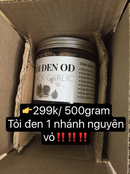 500gram Tỏi đen 1 nhánh Công nghệ Nhật Bản