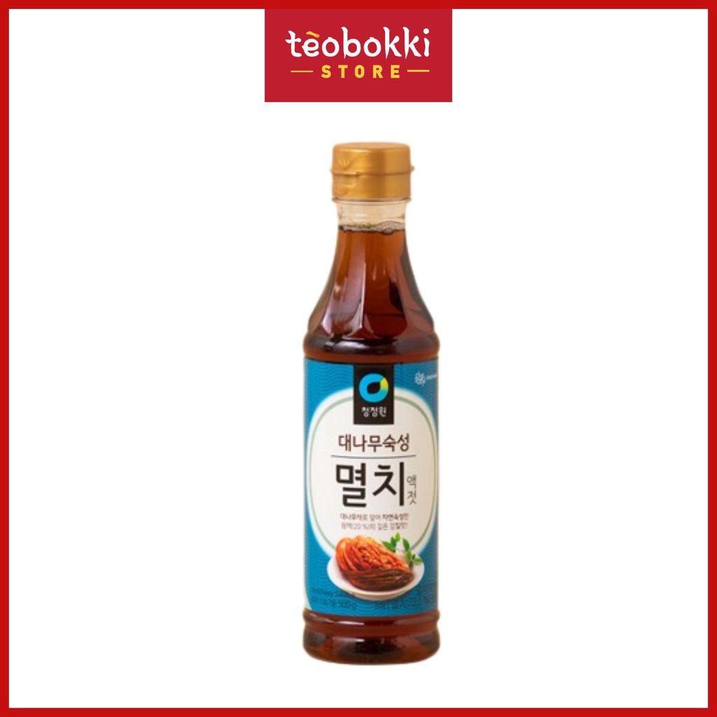 Nước mắm cá cơm, nước mắm cá chình Chung Jung One chai 500ml