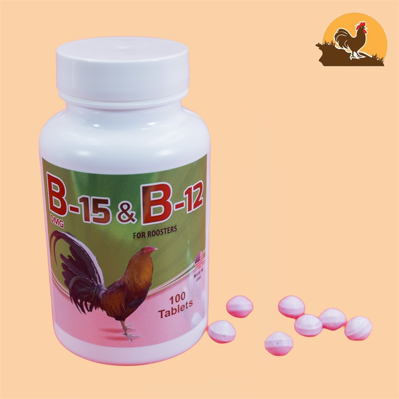 B15 - B12 dinh dưỡng dành cho gà đá CHIẾC LẼ 20 VIÊN