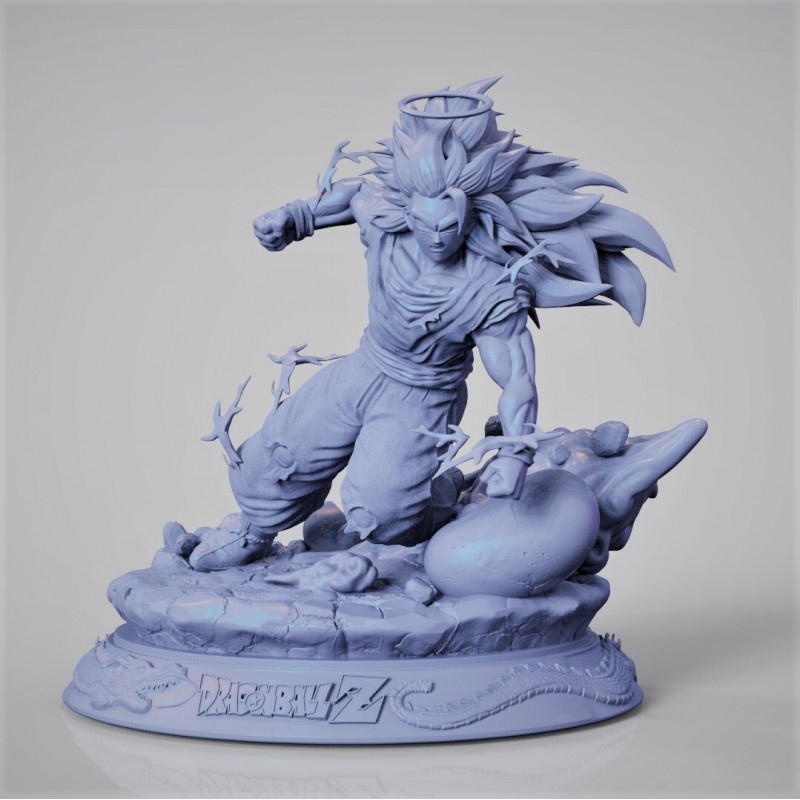 File in 3D Goku SSJ3 - Dragon Ball