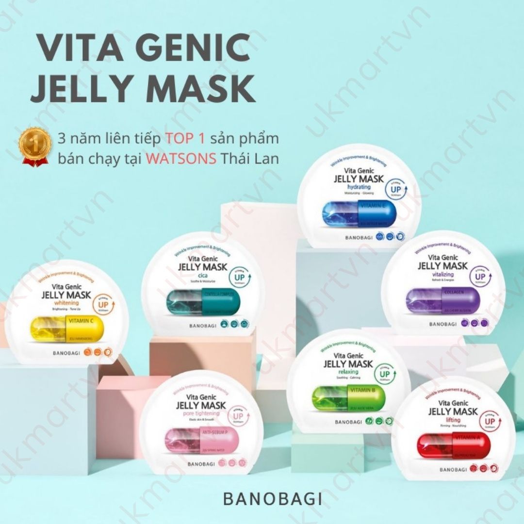 Mặt Nạ Banobagi Vita Genic Jelly Mask Hàn Quốc 30g