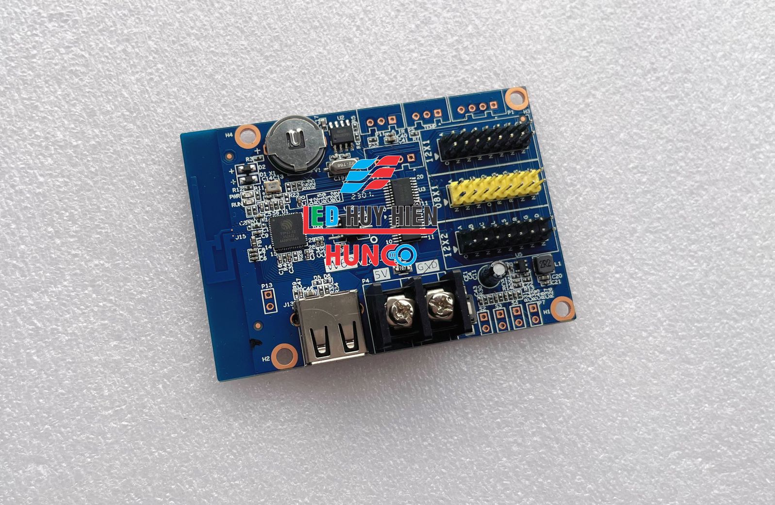 Mạch HD W60 (USB WIFI) hỗ trợ 2 tầng module led 13 màu