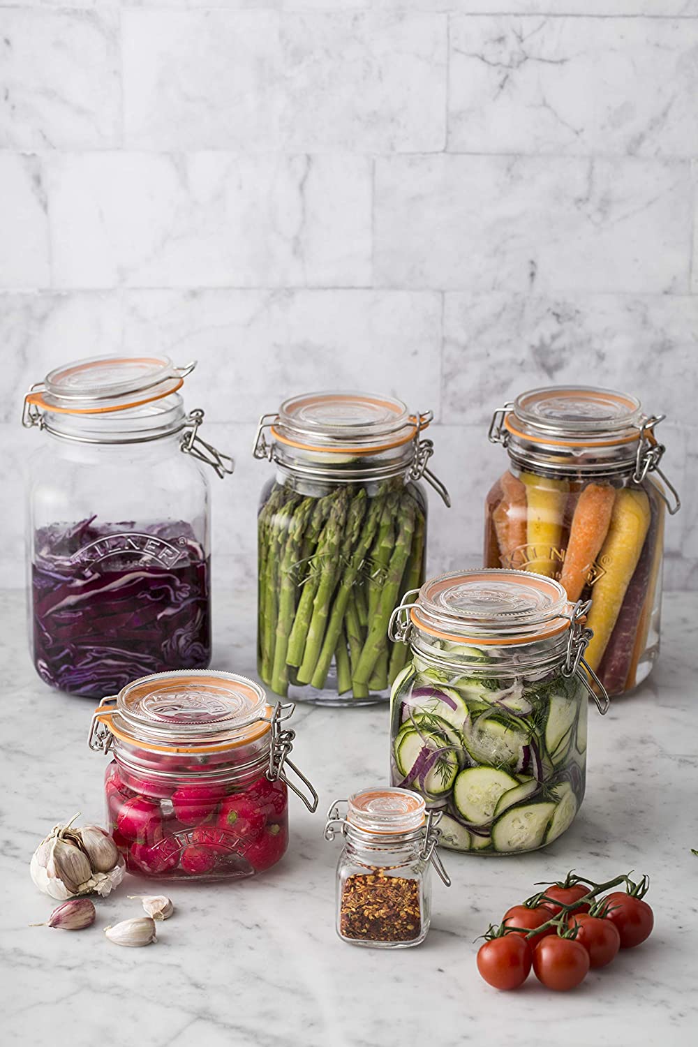 HŨ THỦY TINH VUÔNG KILNER 2 LÍT