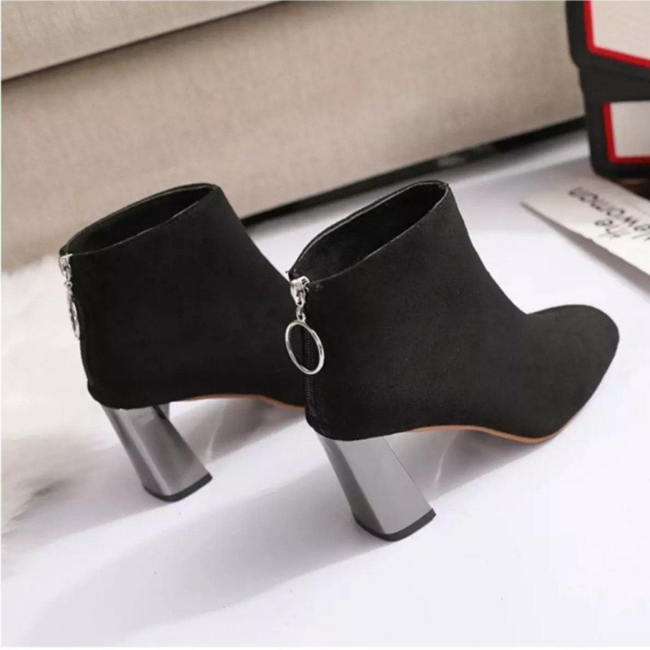 BOOT NỮ DA LỘN CAO CẤP