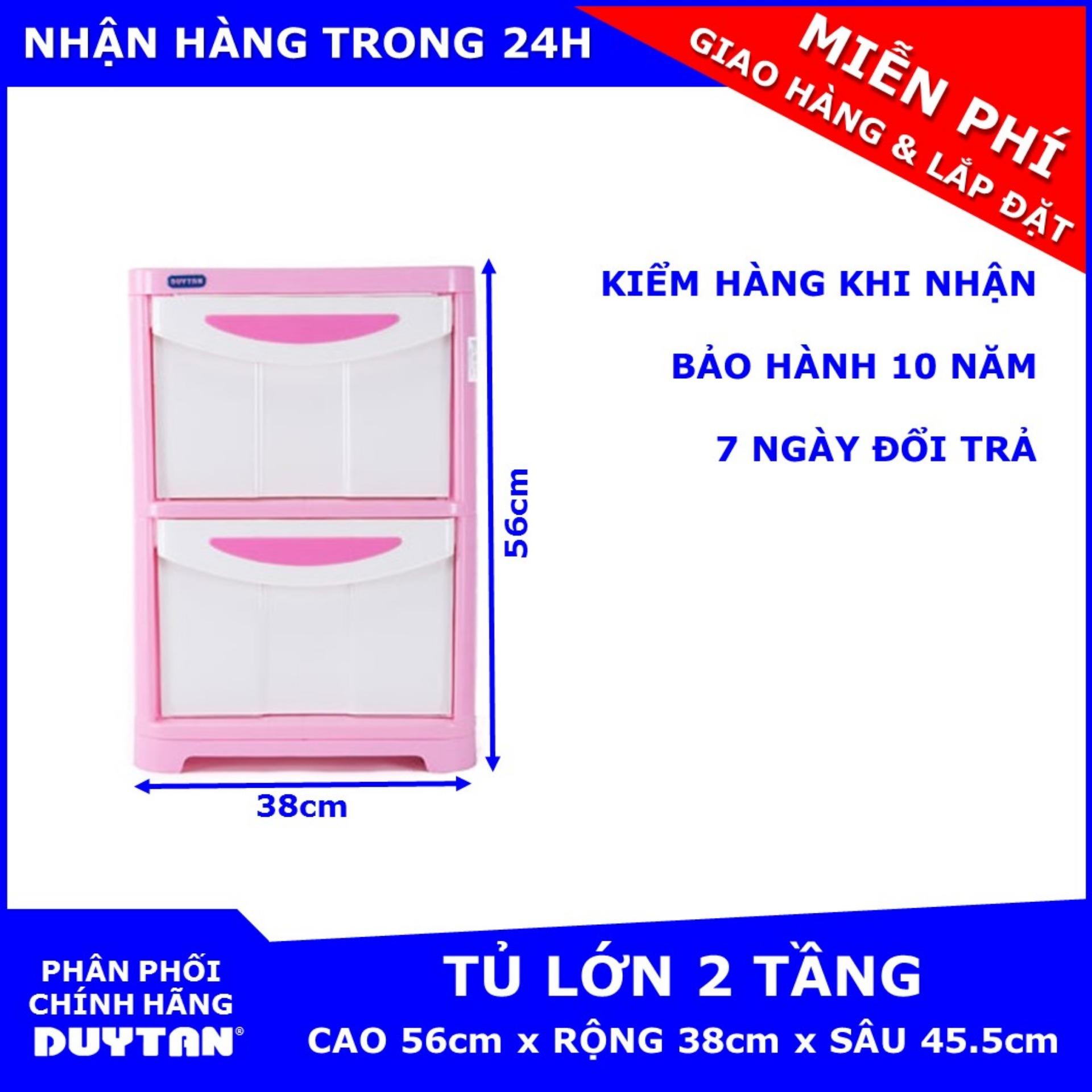 Tủ nhựa Duy Tân lớn 2 tầng