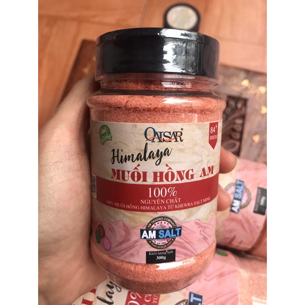 Muối hồng Himalaya Am QAISAR dạng mịn