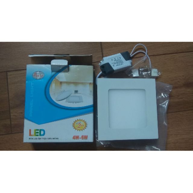[HCM]Đèn Led Âm Trần Vuông Loại Tốt - 4w/ 6w/ 9w/ 12w/ 18w ShopAnhThu