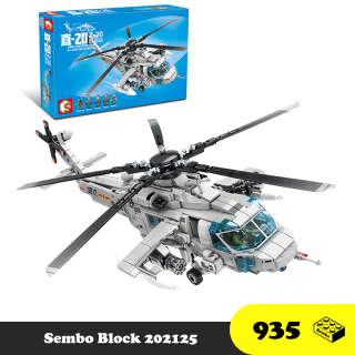 Sembo Block 202125 Máy bay Trực thăng tấn công Z-20 thumbnail