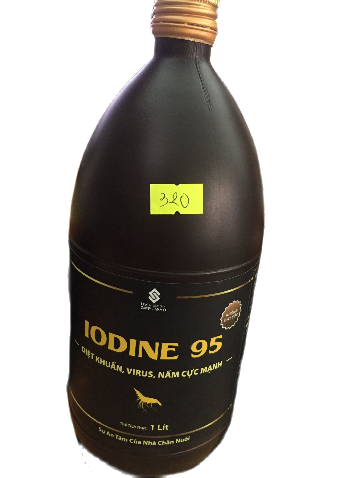 iodine 95 ( diệt khuẩn, nấm , virus ) chai 1 lít