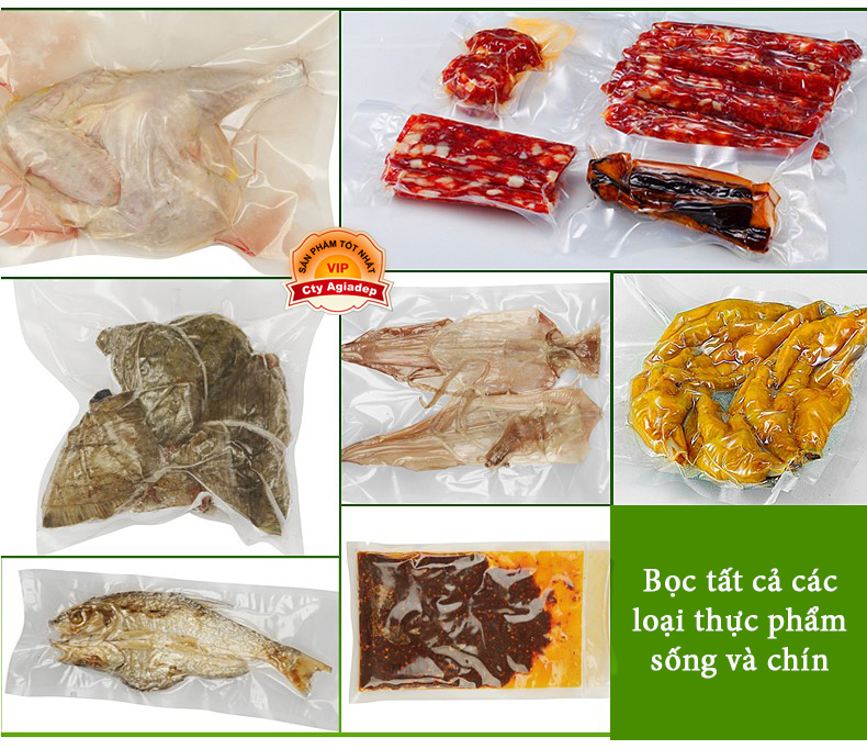 Túi hút Chân không nhám đủ SIZE (Bán Buôn) Agiadep