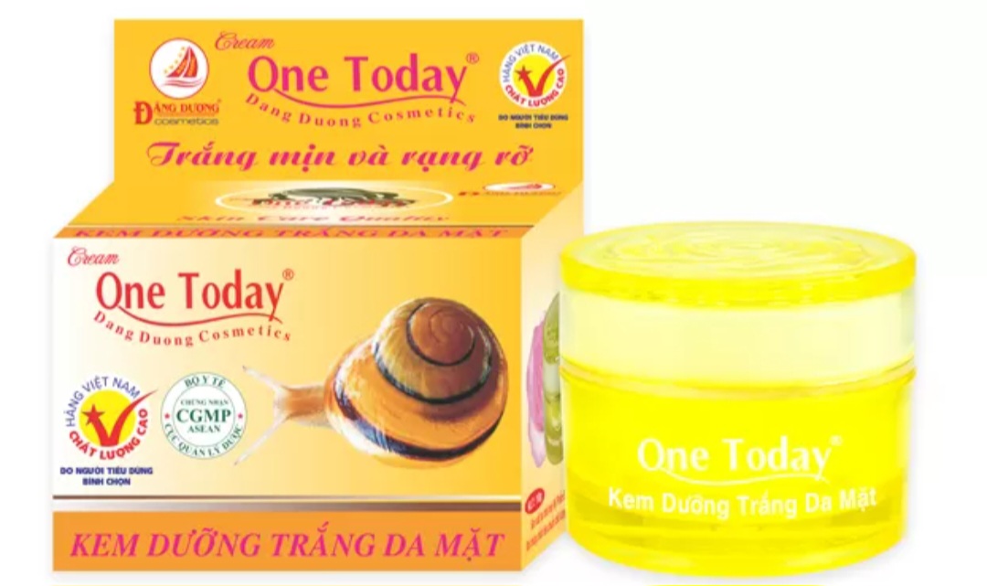 KEM DƯỠNG TRẮNG DA MẶT ONE TODAY- 9 gr