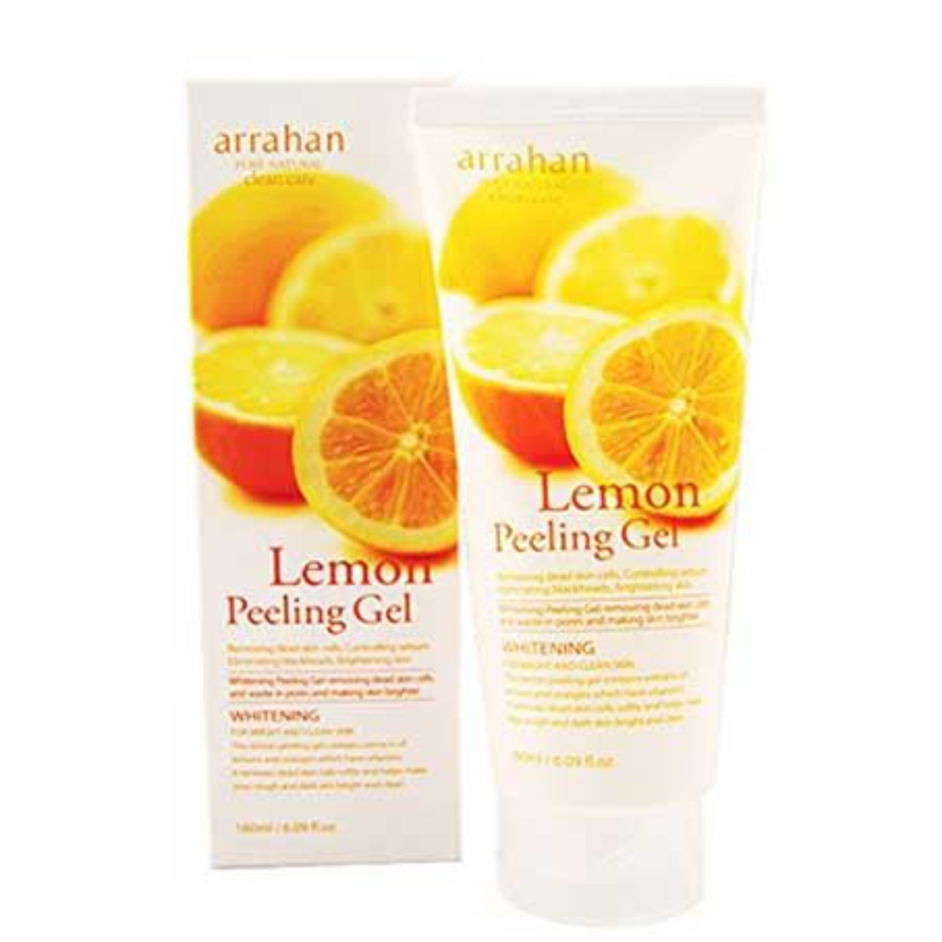 Gel Tẩy Tế Bào Chết Chanh 3W Clinic Lemon Peeling Gel 180ml - cho làn da tươi mới