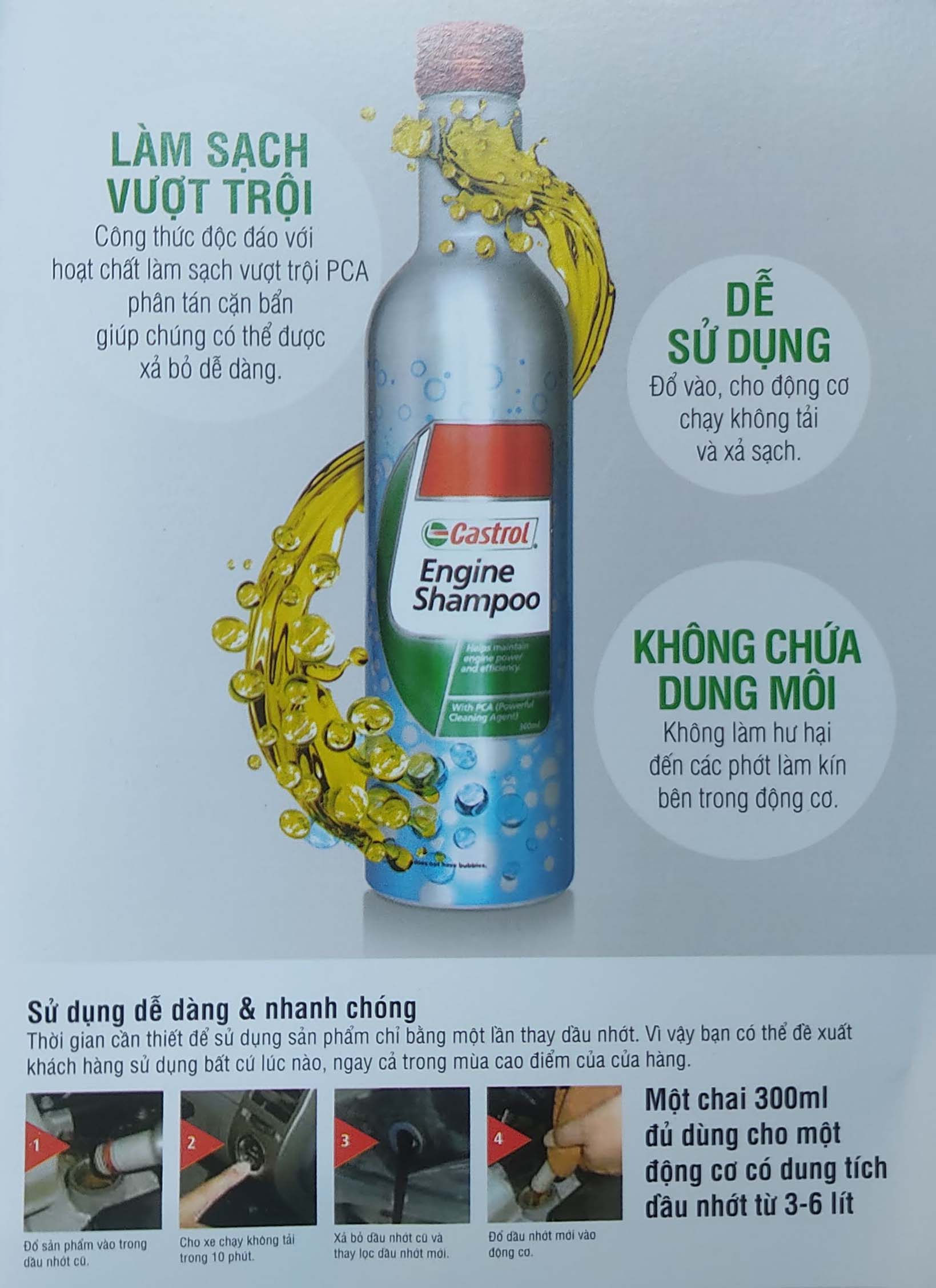 Castrol Engine Shampoo (0.3L)
