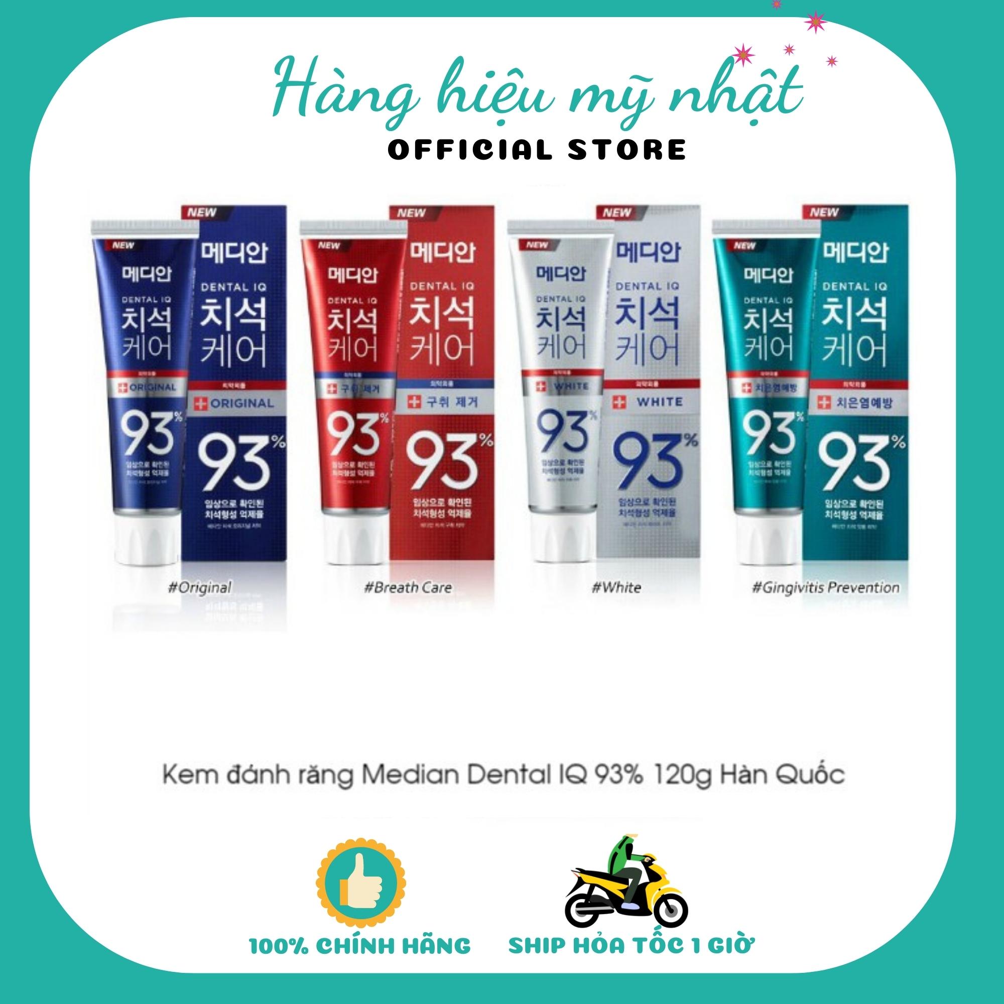 Kem đánh răng Median 93% Toothpaste Hàn Quốc 120g