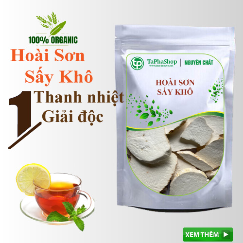 Hoài sơn (củ mài) 500g khô Tấn Phát