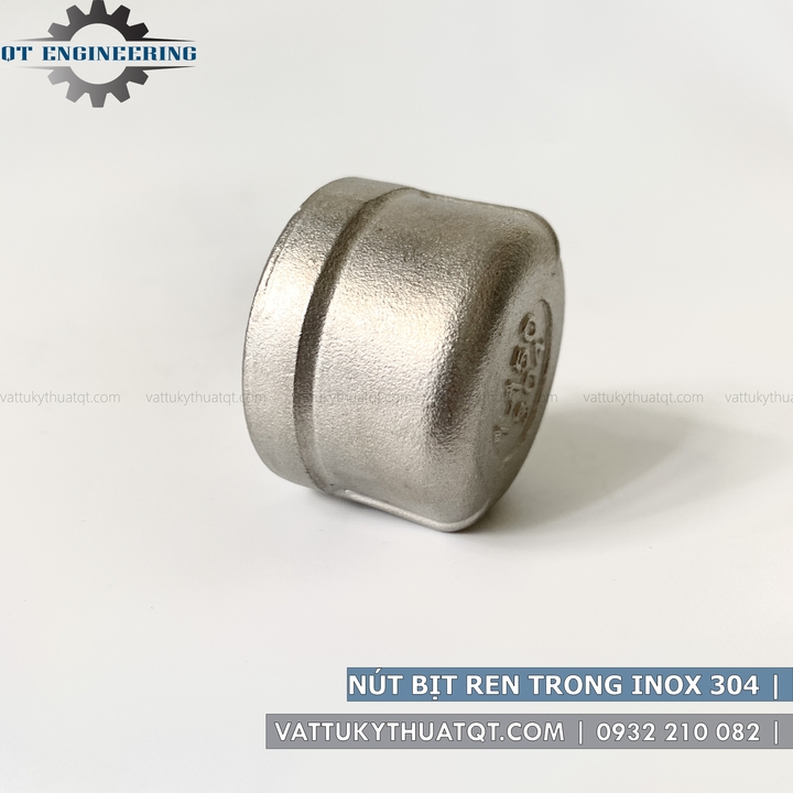 Nắp Bịt Ren Trong Inox 304 | DN8-DN32 (Phi 13mm-42mm) | VATTUKYTHUATQT.COM