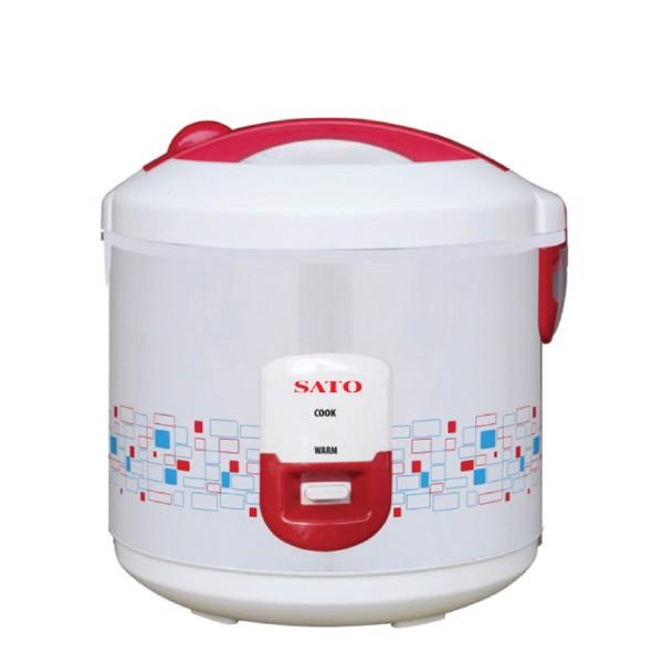 Nồi cơm điện SATO S18-86G 1.8L 700W (Trắng )