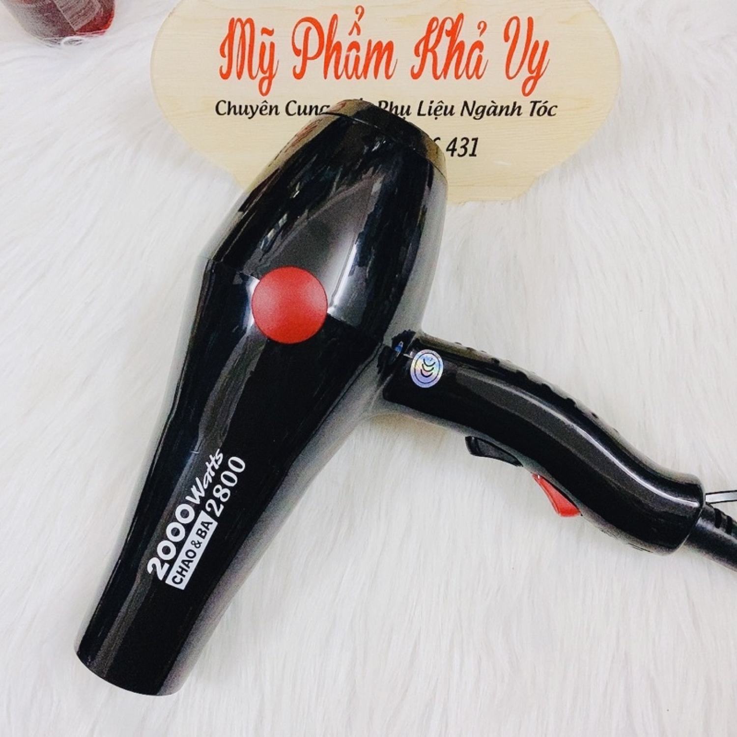 Máy sấy tóc CHAO-BA 2800 2 chiều nóng lạnh cực mạnh