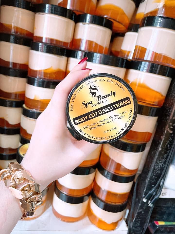 Kem Body Cốt Ủ Siêu Trắng 250g