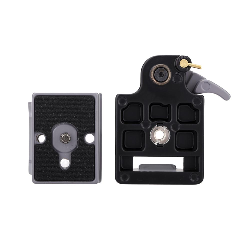 Camera 323 Quick Release Clamp Adapter  + Quick Release Plate Compatible for Manfrotto 200PL-14 Compat Plate