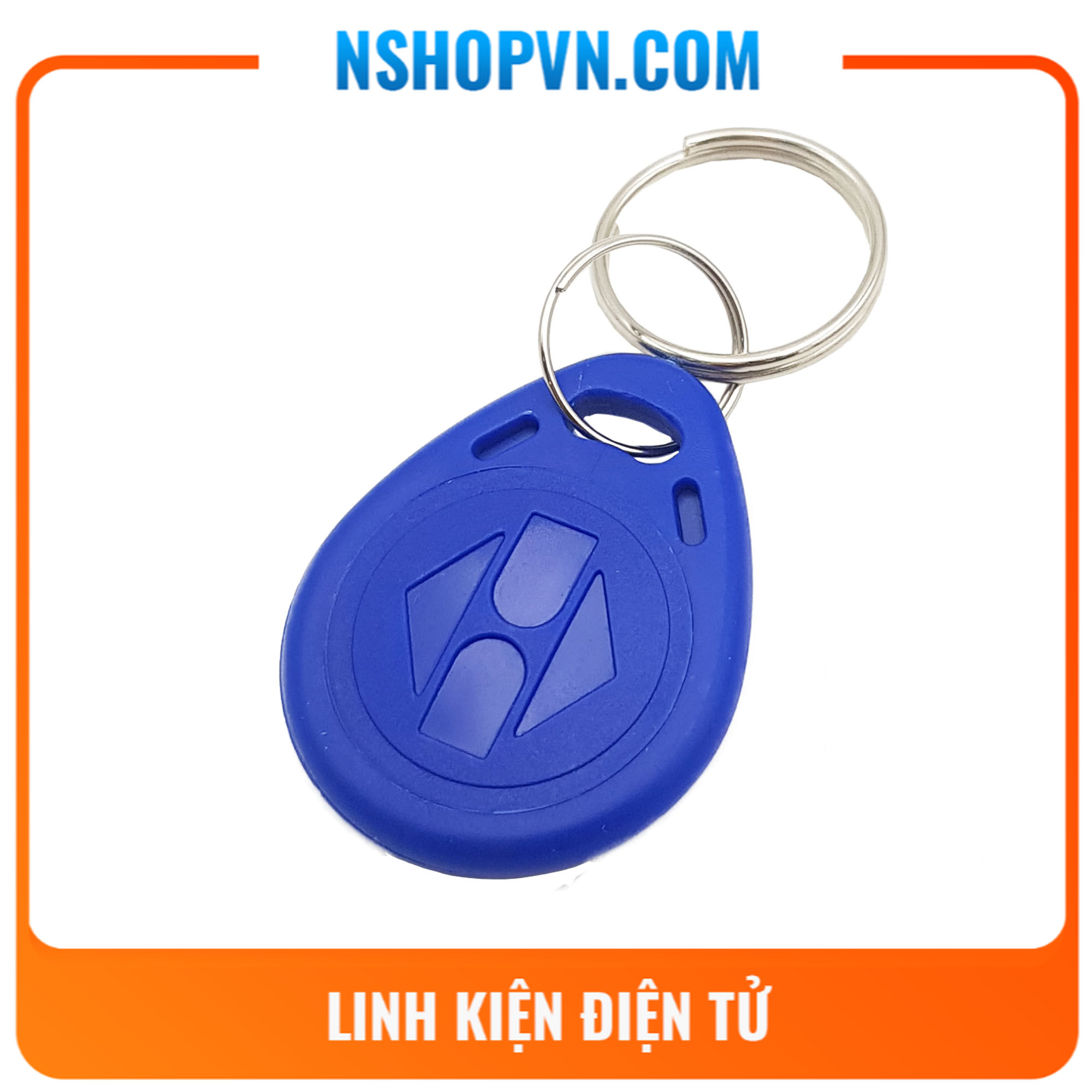 COMBO 5 Thẻ Từ Móc Khóa RFID 125KHz mã số cố định