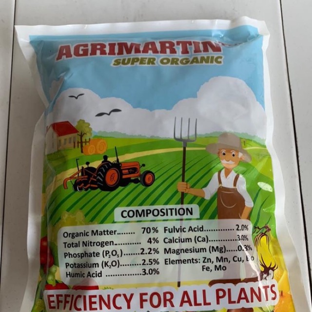 Phân hữu cơ cao cấp AGRIMARTIN ( Phân gà) NHẬP KHẨU BỈ