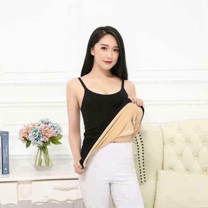 Combo 2 Áo Lót Lông 2 Dây Giữ Nhiệt