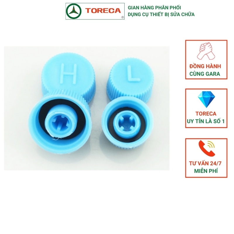 10 CÁI Đầu bịt ty van điều hòa TORECA