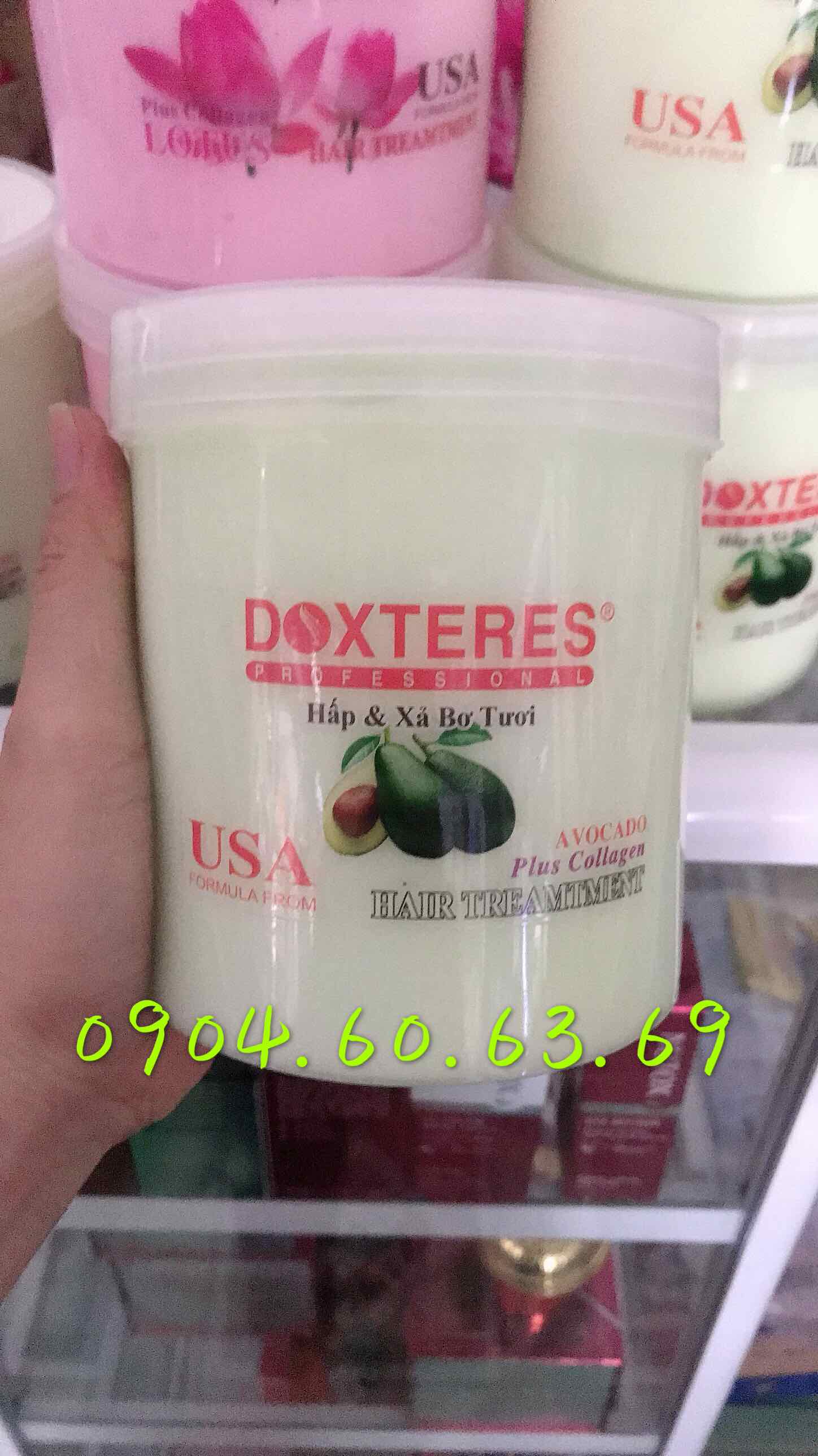 Dầu Hấp & Xả Bơ Tươi và Hoa Sen 1000ml