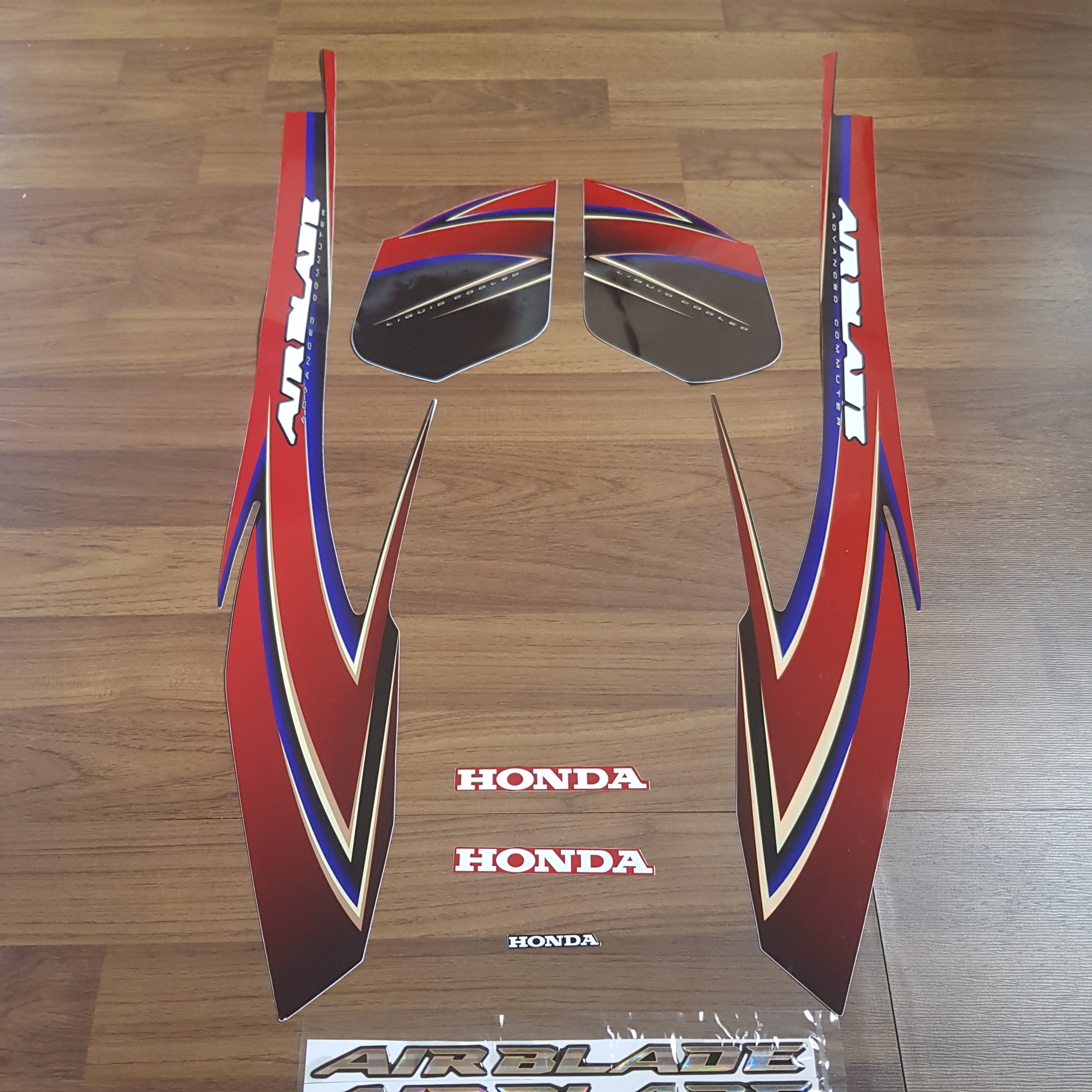 [HCM]BỘ TEM RỜI 3 LỚP DÁN FULL XE HONDA AIR BLADE VIỆT 2008 HÀNG CAO CẤP