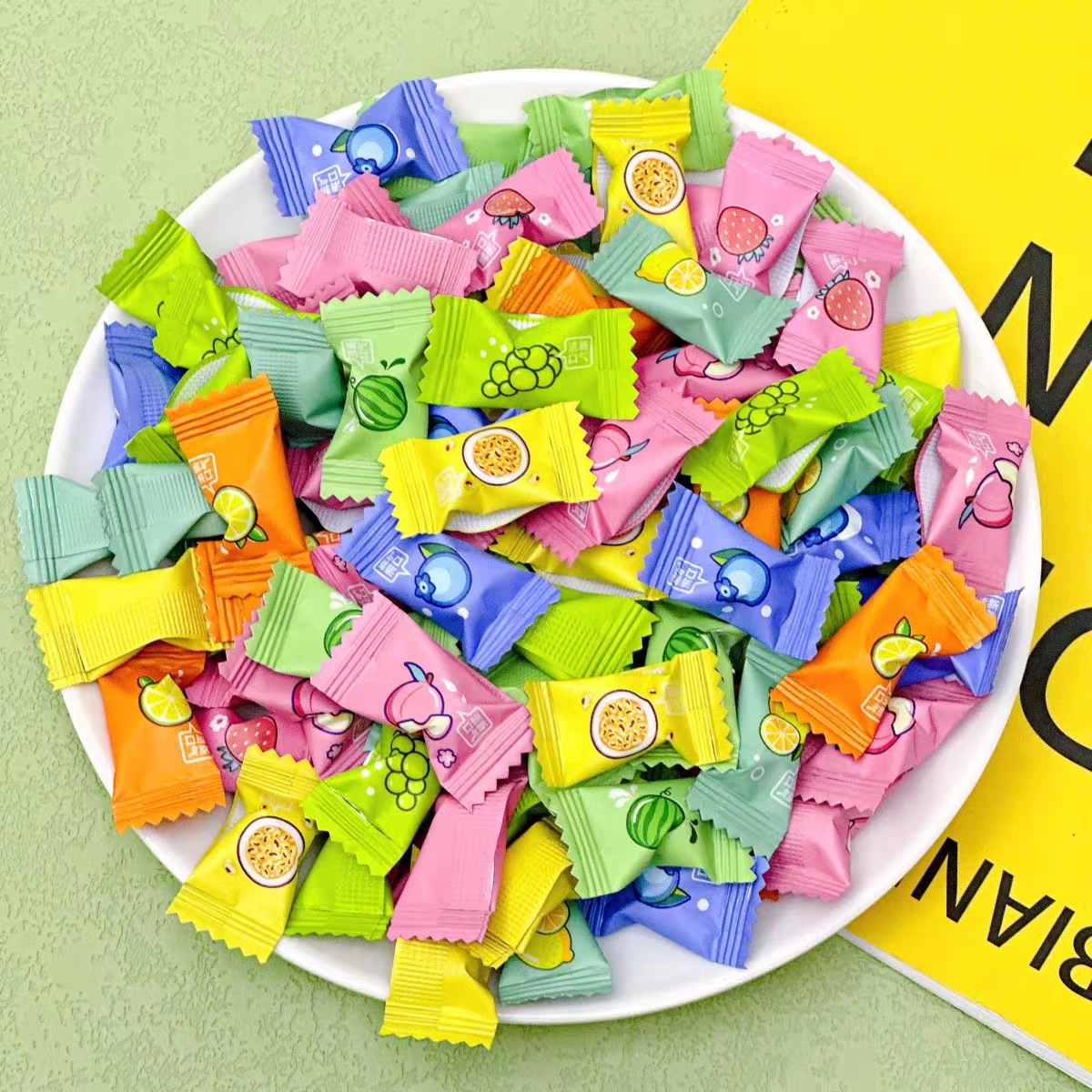 [SỈ Bịch 2,5kg] Kẹo Ngậm Trái Cây 12 vị