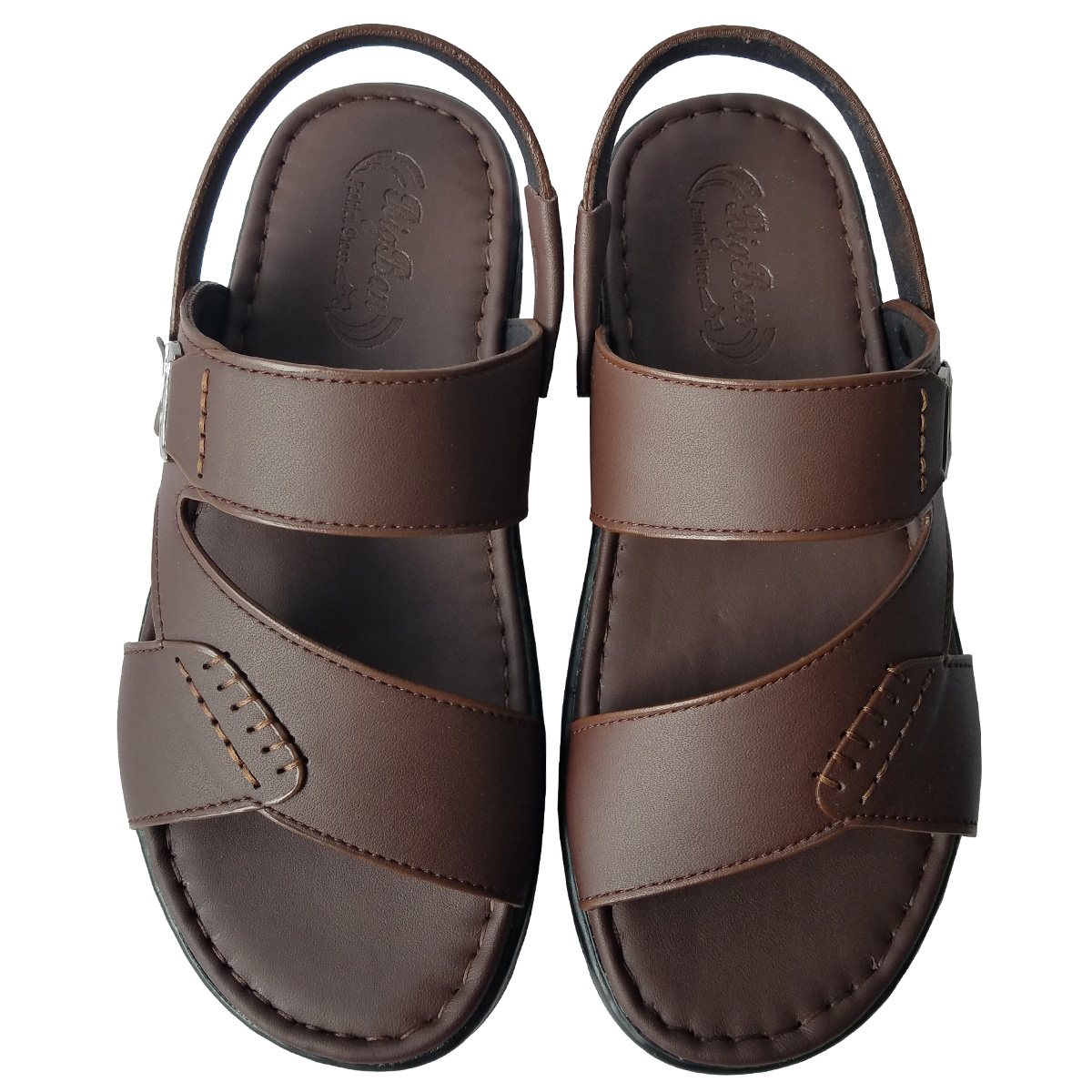 Giày Sandal Nam Da Bò Cao Cấp BIGBEN SD196