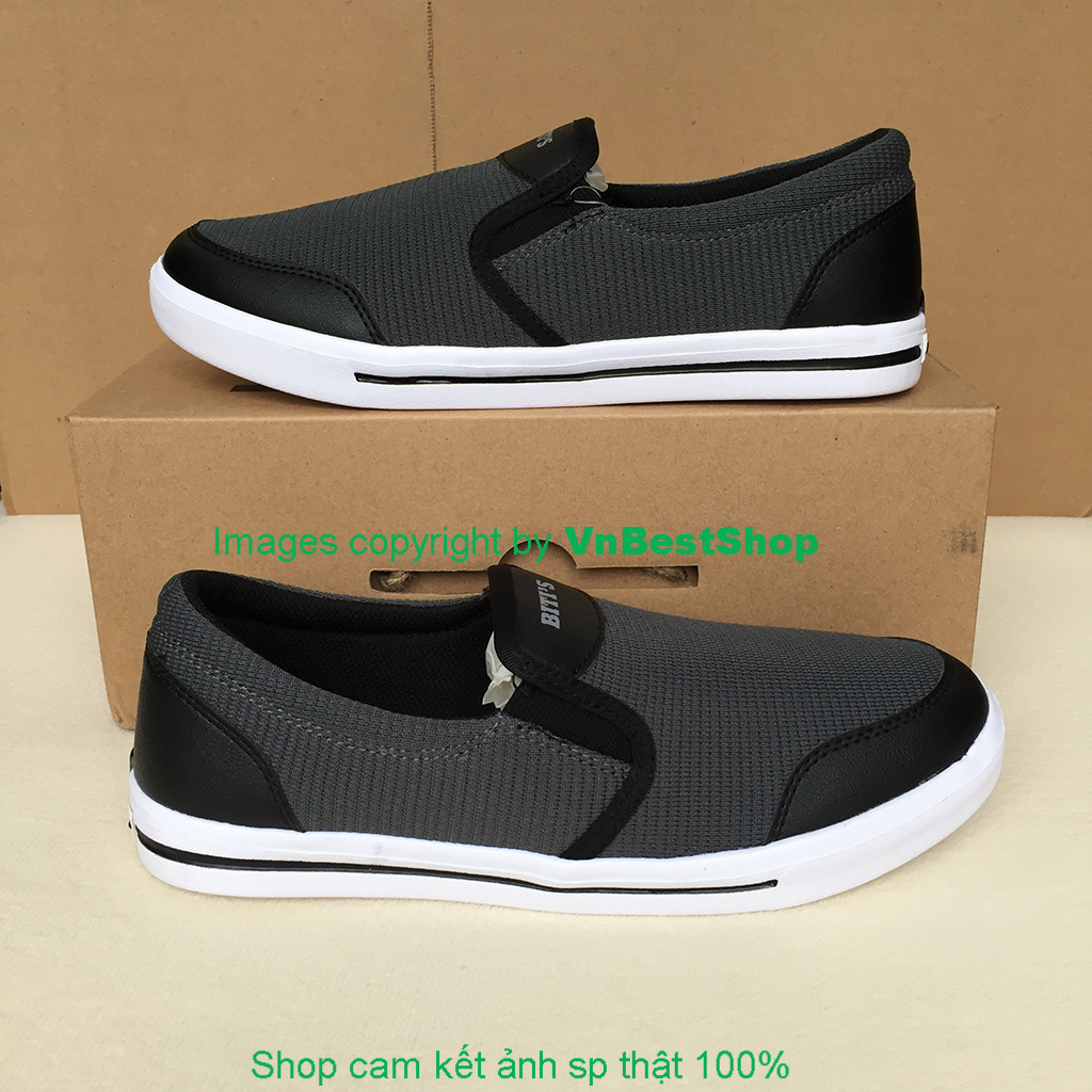 Giày Lười Nam Biti's DSM074500XAM (Xám)