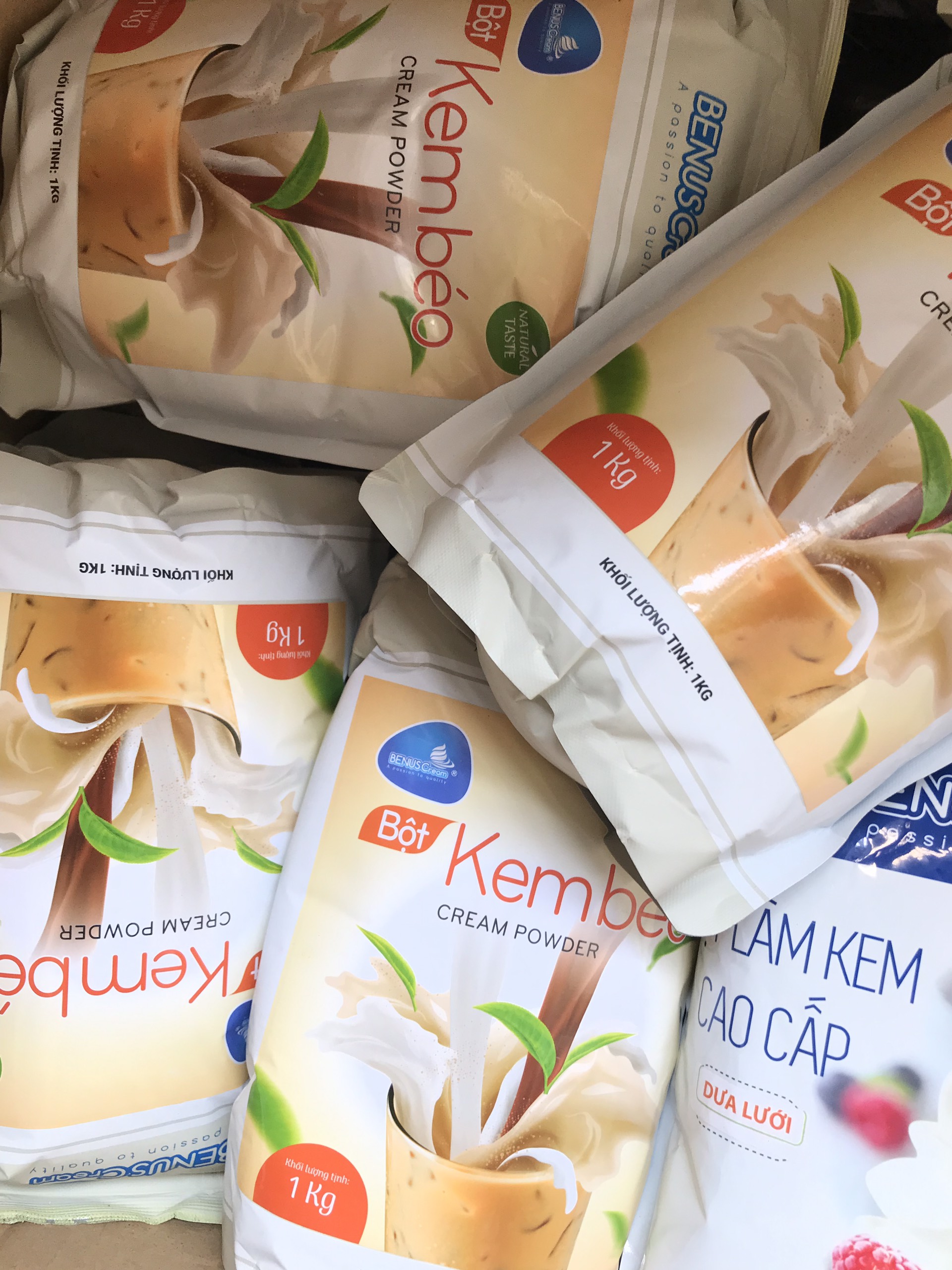 Bột Kem Béo Pha Trà Sữa - Benuscream