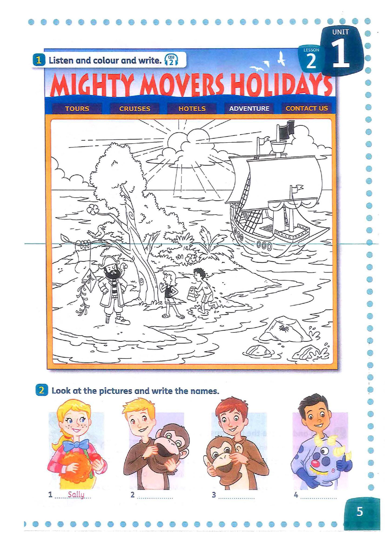 Mighty Movers 2nd edition Activity Book
