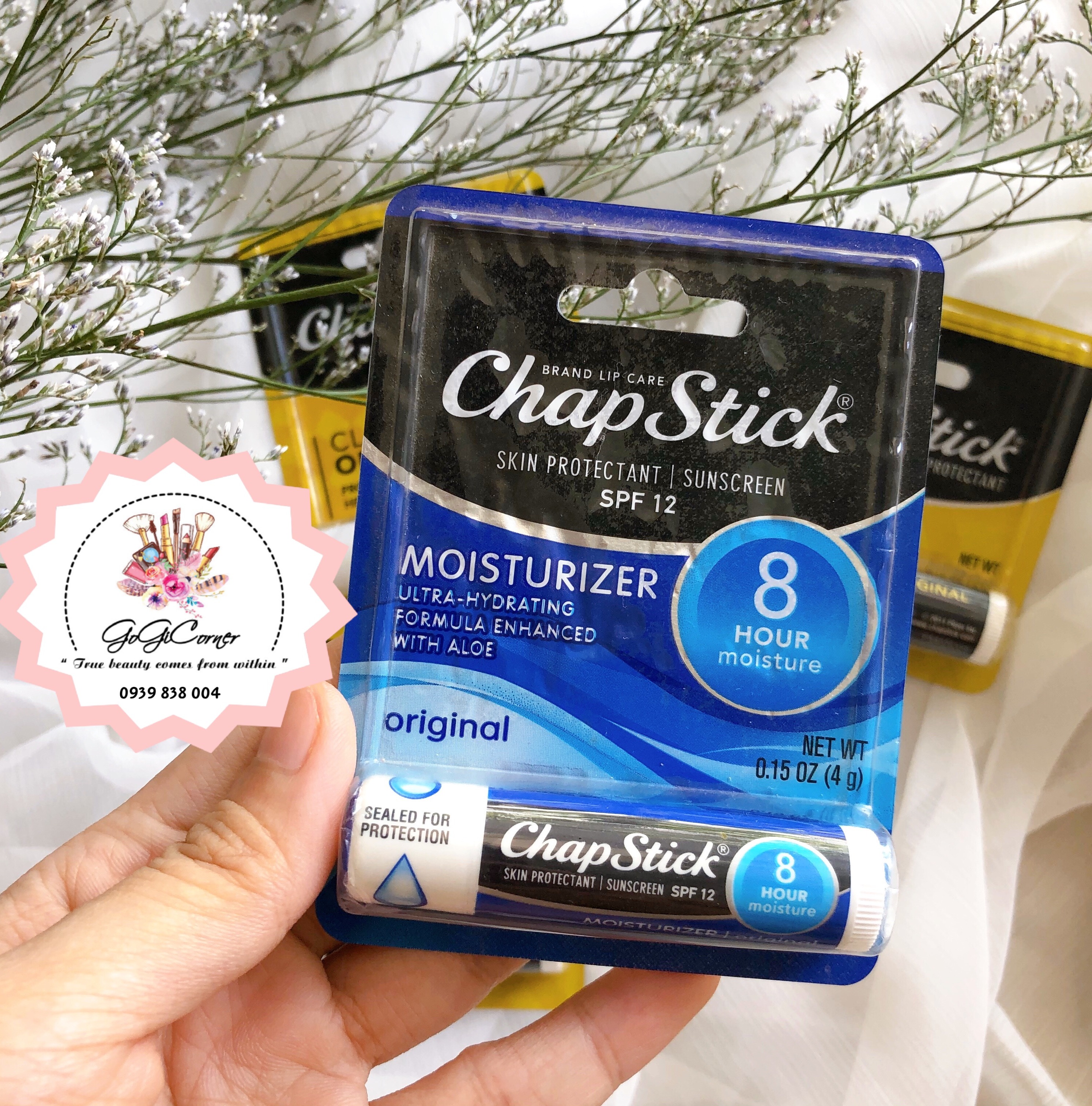 SON DƯỠNG MÔI CHAPSTICK LIP BALM 4GR