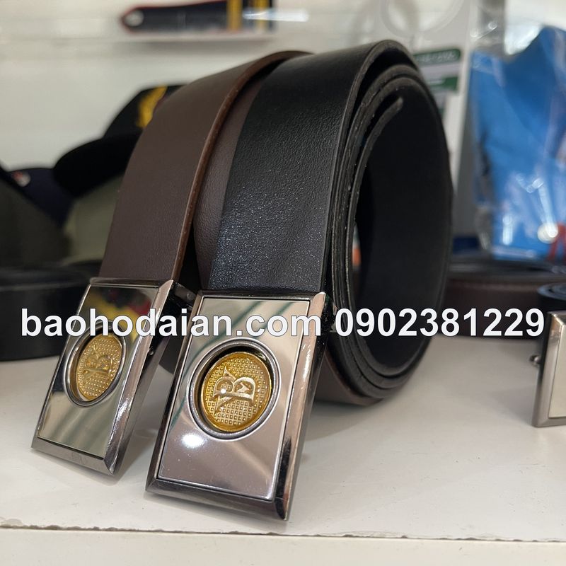Dây lưng bảo vệ simili mặt trong chữ nổi