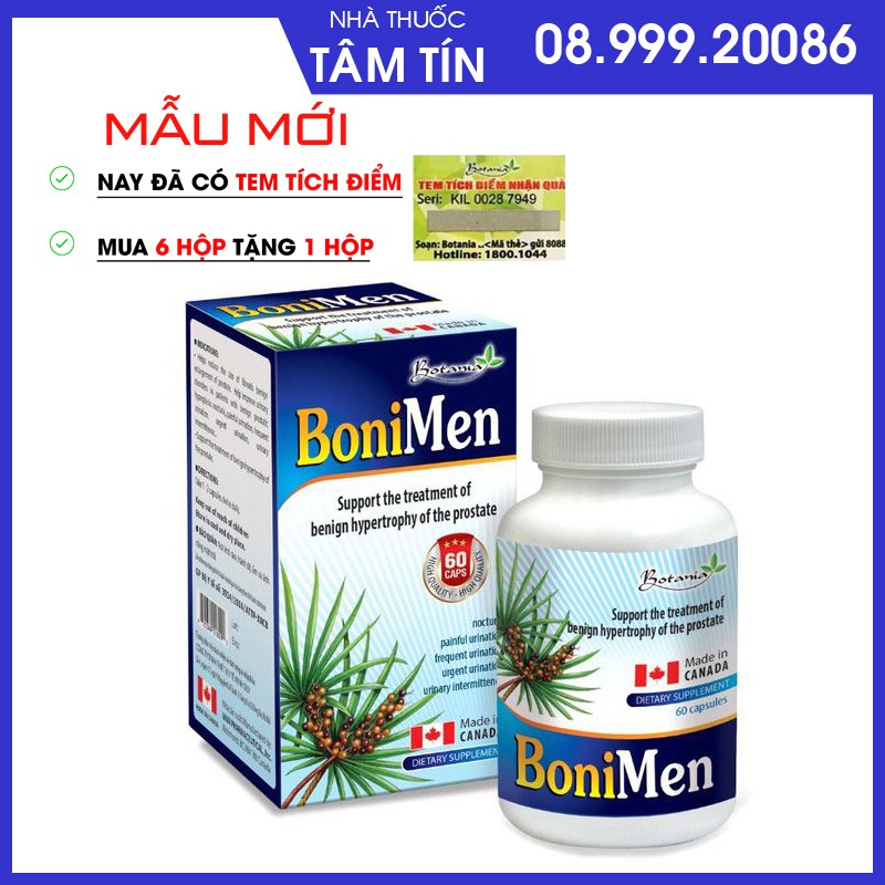 BoniMen ( Hộp 30 Viên )- Tích Điểm Mua 6 Tặng 1