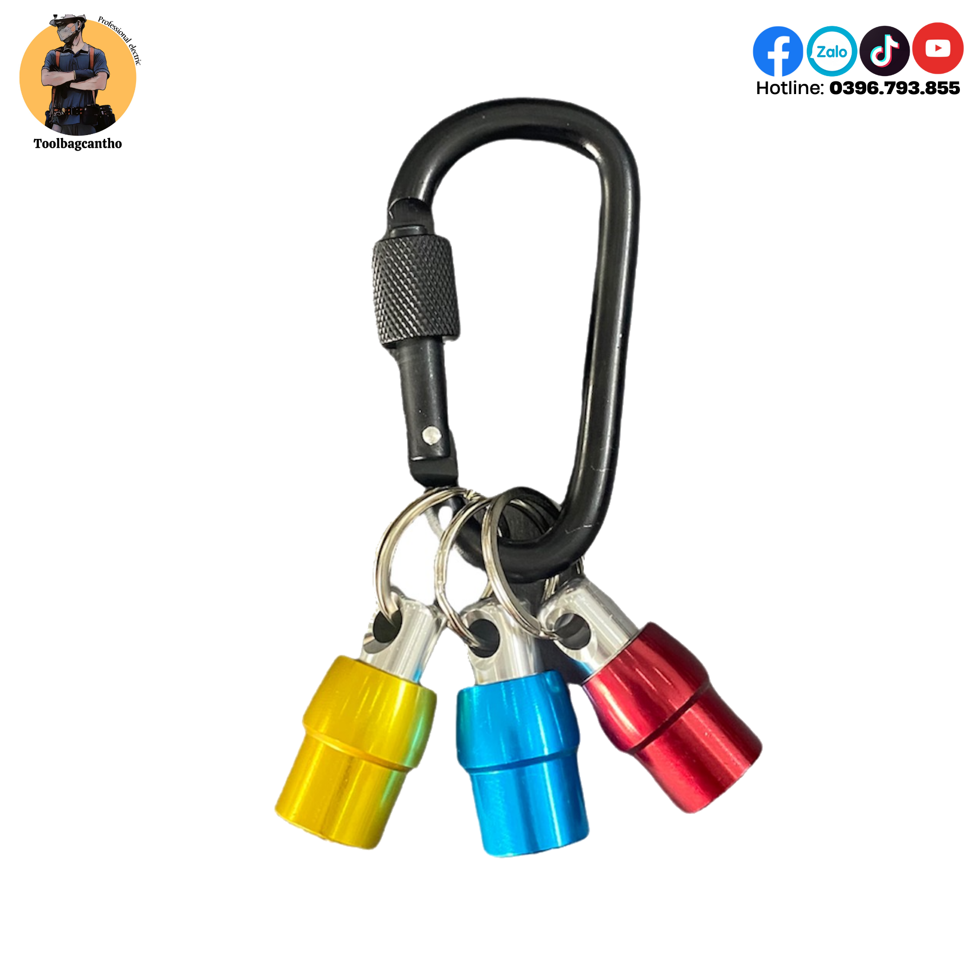 Bộ đeo vít 3 đầu Trung Quốc