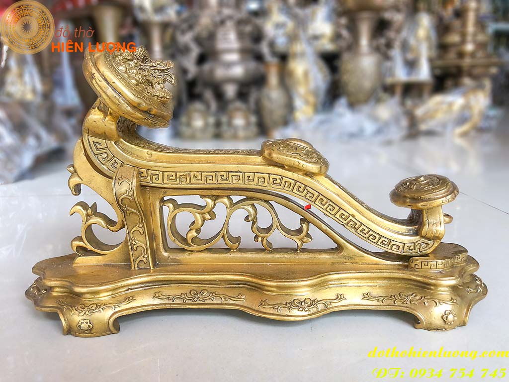 Gậy Như Ý Bằng Đồng Phong Thủy 2 Cỡ Dài 19cm Và 33cm