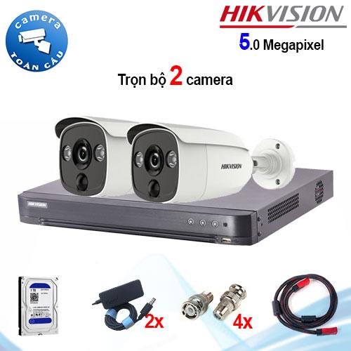 >> BÁO GIÁ ĐẦU GHI 4 KÊNH HIKVISION DS-7204HUHI-K1/UHK - CAMERA TOÀN CẦU | Shopee Lazada Sendo Tiki mới nhất 66 Trọn bộ 2 camera Hikvision DS-2CE12H0T-PIRL (5MP) + đầu ghi 4 kênh DS-7204HUHI-K1