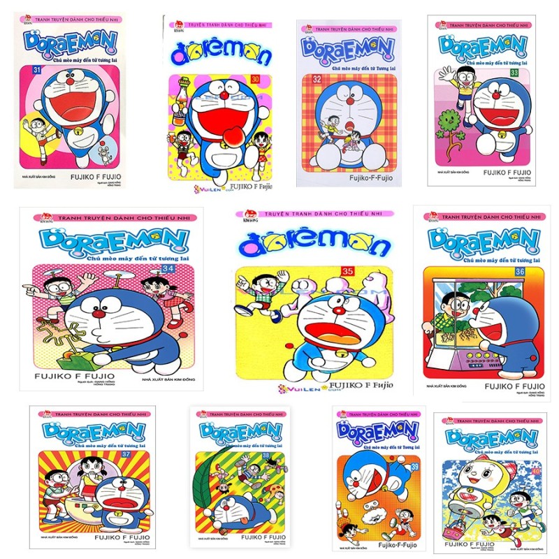 Sách Doraemon Truyện Ngắn (Tập 30-40)
