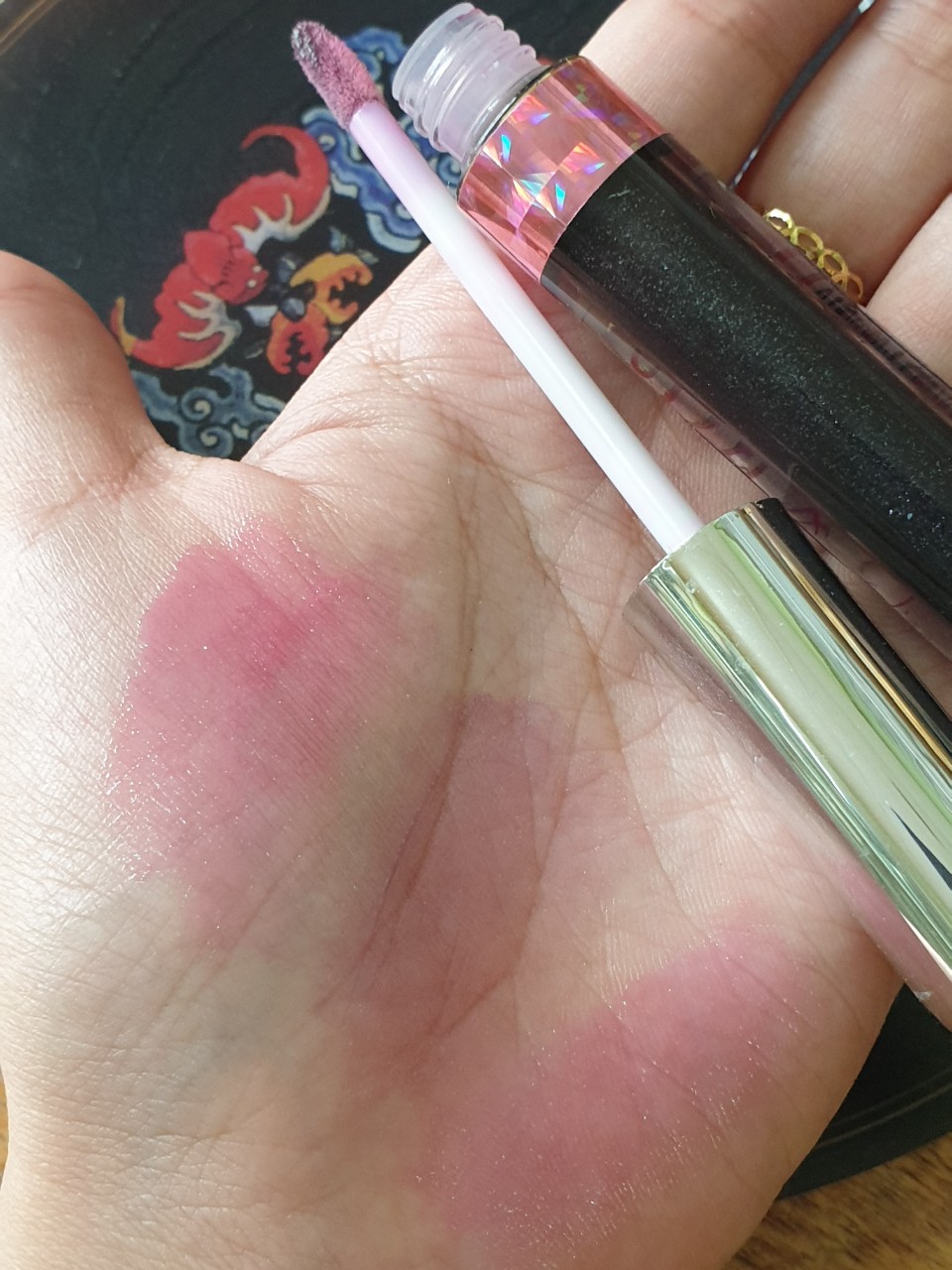 Natural wind up lip gloss