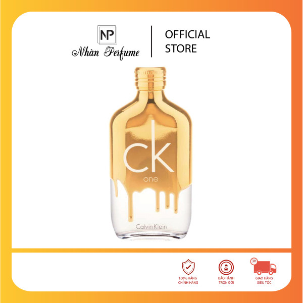 [HCM]Nước hoa nam Klein CK One Gold - EDT 100ml chính hãng chuẩn Pháp có sẵn tại cửa hàng