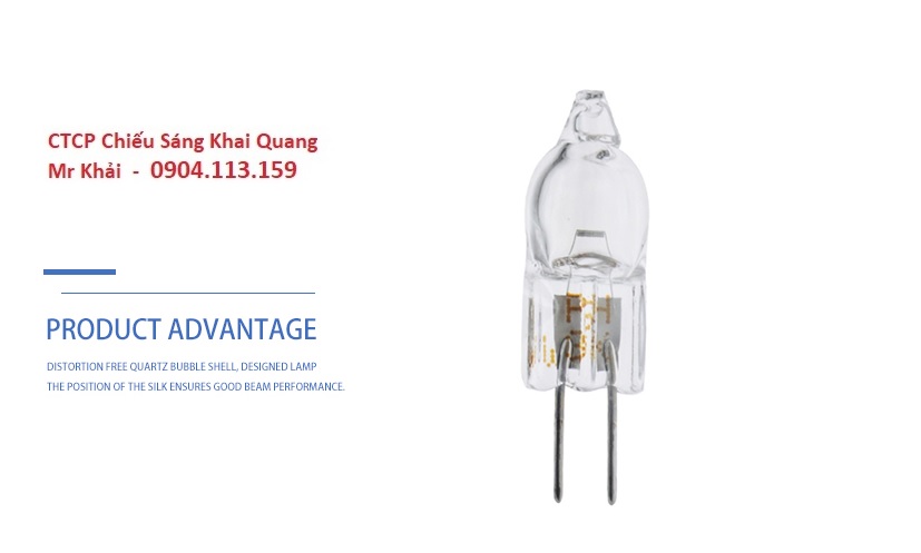 (SALE) Bóng đèn halogen Philips type 7387 6V 10W G4 Philips