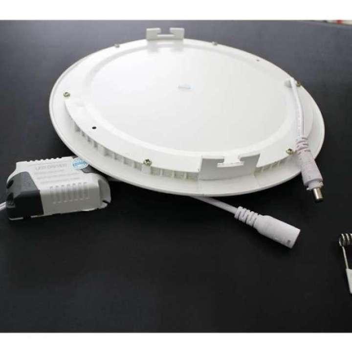 [HCM]Bộ 10 đèn Led âm trần siêu mỏng 9w - BH: 12 tháng (Trắng/Vàng/3Màu)